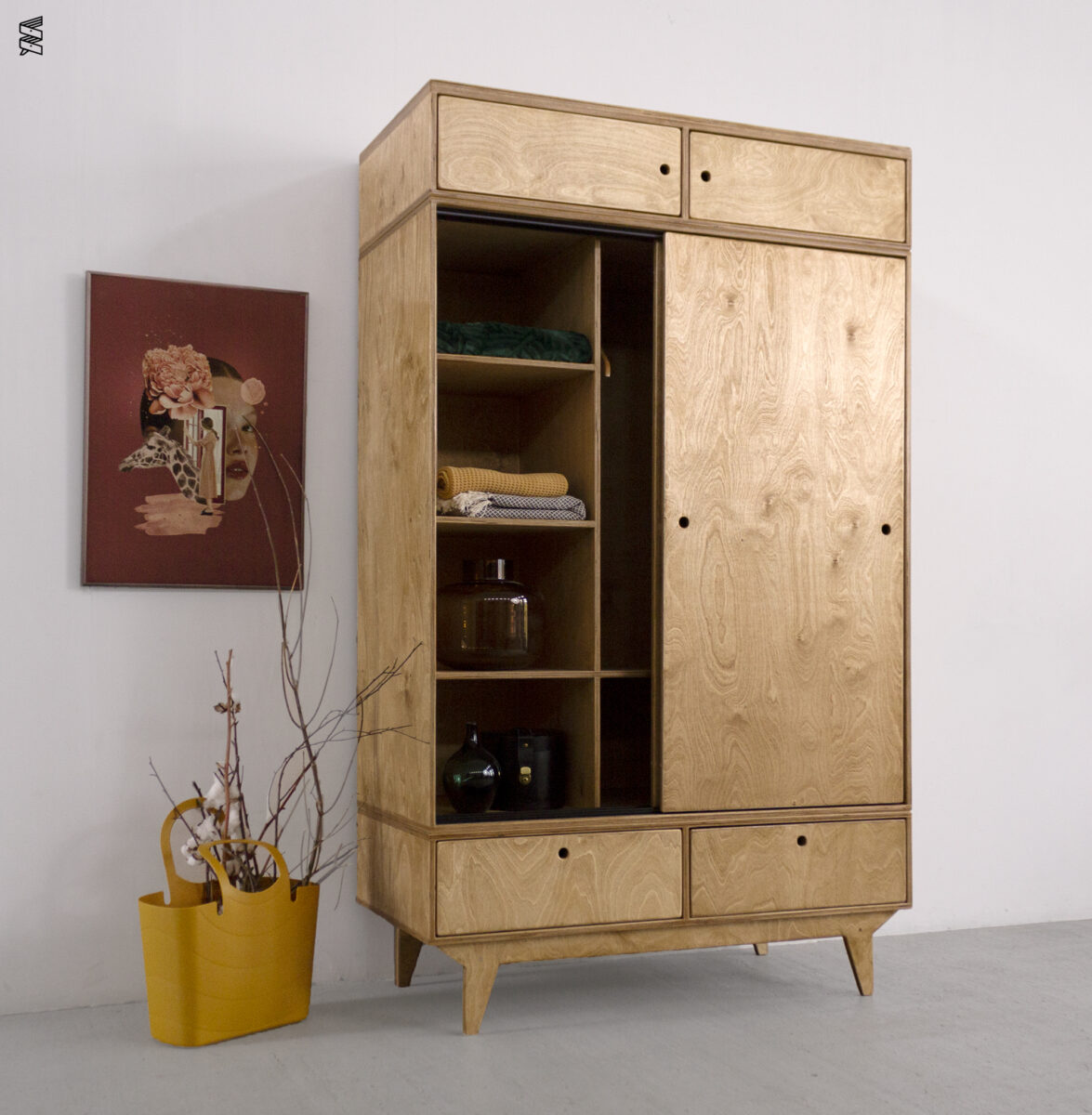 Szafa ze sklejki na wymiar, z drążkiem, szafkami, szufladami i półkami; Custom plywood wardrobe with a hanging rod, cabinets, drawers, and shelves, meble ze sklejki, szafa na wymiar, szafa ze sklejki, szafa modułowa, szafa scandi, szafa z szufladami, szafa z drążkiem, szafa z półkami, mocna szafa, stabilna szafa, szafy na wymiar, szafa do sypialni, szafa do przedpokoju, szafa na ubrania, duża szafa, mała szafa, średnia szafa, szafa z drewna, szafa na zamówienie, garderoba na zamówienie, garderoba na wymiar, szafa narożna, szafa pod skosem, szafa dla dziecka, szafa do pokoju dziecięcego, pawlacz, szafa design, szafa polski producent, szafa dobrej jakości, custom wardrobe, plywood wardrobe, modular wardrobe, Scandi wardrobe, wardrobe with drawers, wardrobe with hanging rod, wardrobe with shelves, sturdy wardrobe, stable wardrobe, custom wardrobes, bedroom wardrobe, hallway wardrobe, clothes wardrobe, large wardrobe, small wardrobe, medium-sized wardrobe, wooden wardrobe, made-to-order wardrobe, bespoke wardrobe, tailor made wardrobe, corner wardrobe, wardrobe for sloped ceilings, wardrobe for children, children's room wardrobe, cloakroom, designer wardrobe, Polish manufacturer wardrobe, high-quality wardrobe, plywood wardrobe, plywood furniture, ply wardrobe, sklep z szafami ze sklejki, bespoke fitted plywood bedroom wardrobe, bespoke ply wardrobes, clothing ply furniture, clothing ply storage furniture, fitted plywood furniture, interior plywood cabinetry, ply wardrobe closet, plywood furniture shop